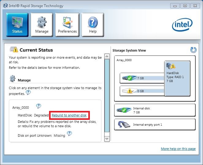 Replacing storage media 2: