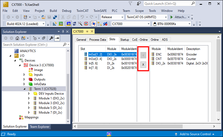 Scan multifunction I/Os 2: