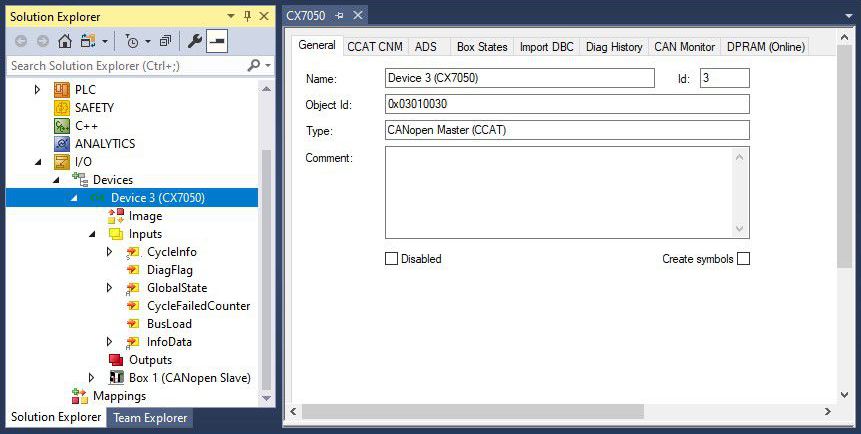 Creating CX7050 as master 4: