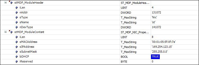 Reading the IP and MAC addresses 1: