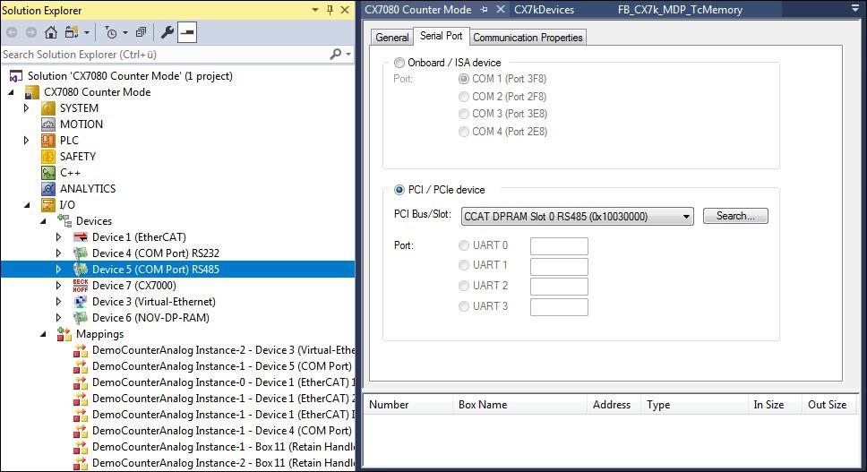 Configure RS232/RS485 2: