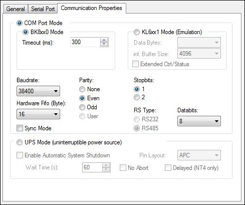 Using the KS8000 protocol 1: