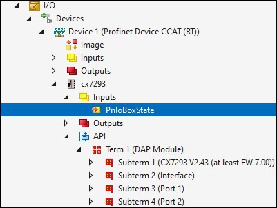 PROFINET interface 2: