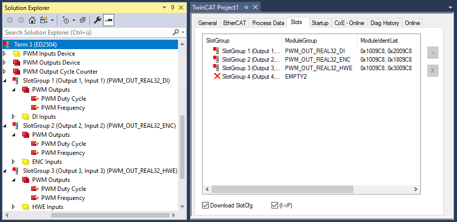 PWM (Real) – ModuleIdent 0x1009C8 1: