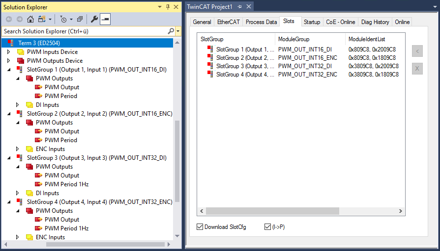 PWM (Integer) - ModuleIdent 0x809C8, 0x3809C8 1: