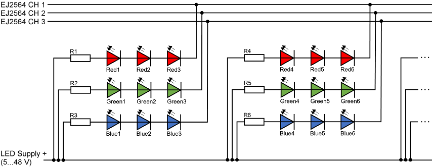 Usable LEDs 1: