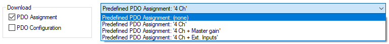 Preselection of process data 2: