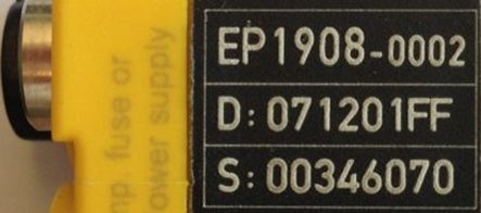 Version identification of EtherCAT devices 6: