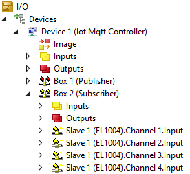 Configure EK9160 under TC3 as IoT MQTT Device 11: