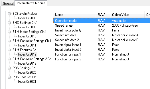 EK9300 – Configuration example 3: