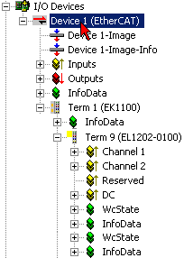 Distributed Clock settings 3: