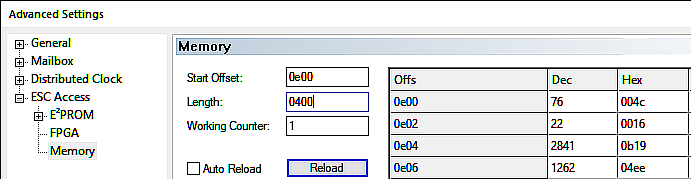 Firmware update EL1262-0010 4: