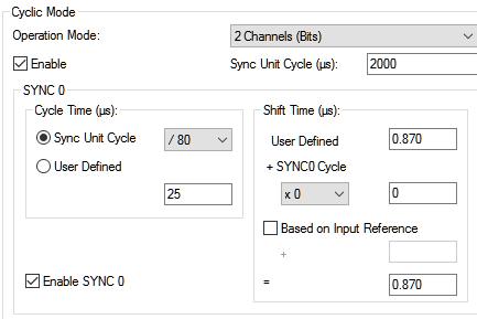 Adjust DistributedClocks if necessary 3: