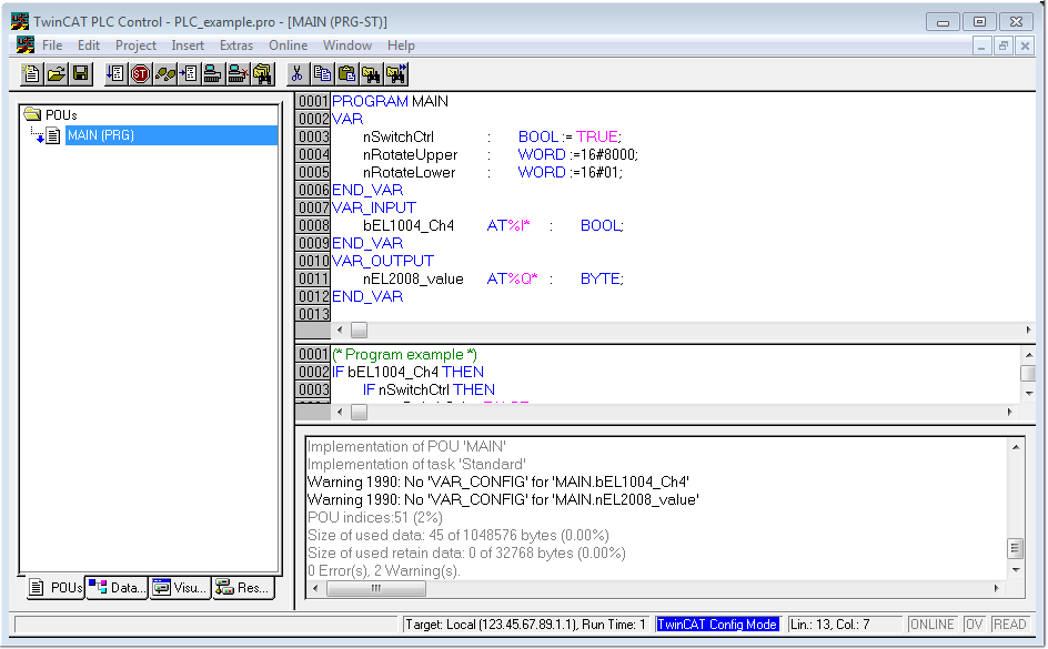 TwinCAT 2 13: