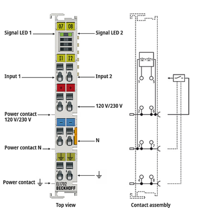 LEDs and connection 1: