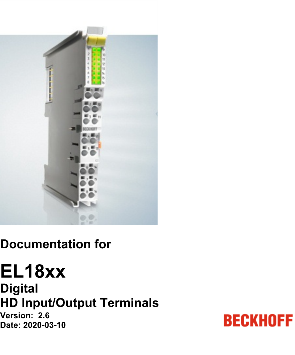Beckhoff Information System - English