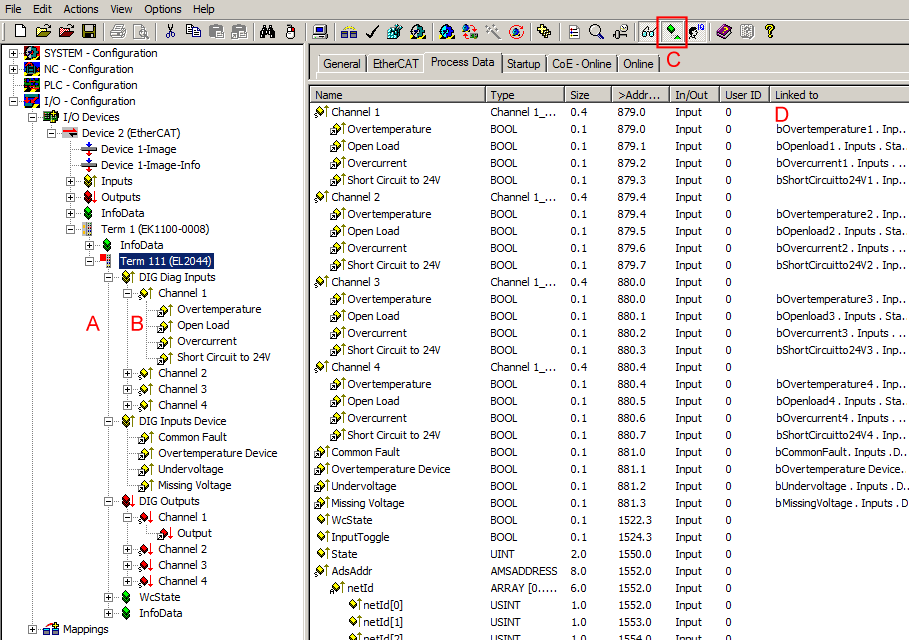 Process data 2: