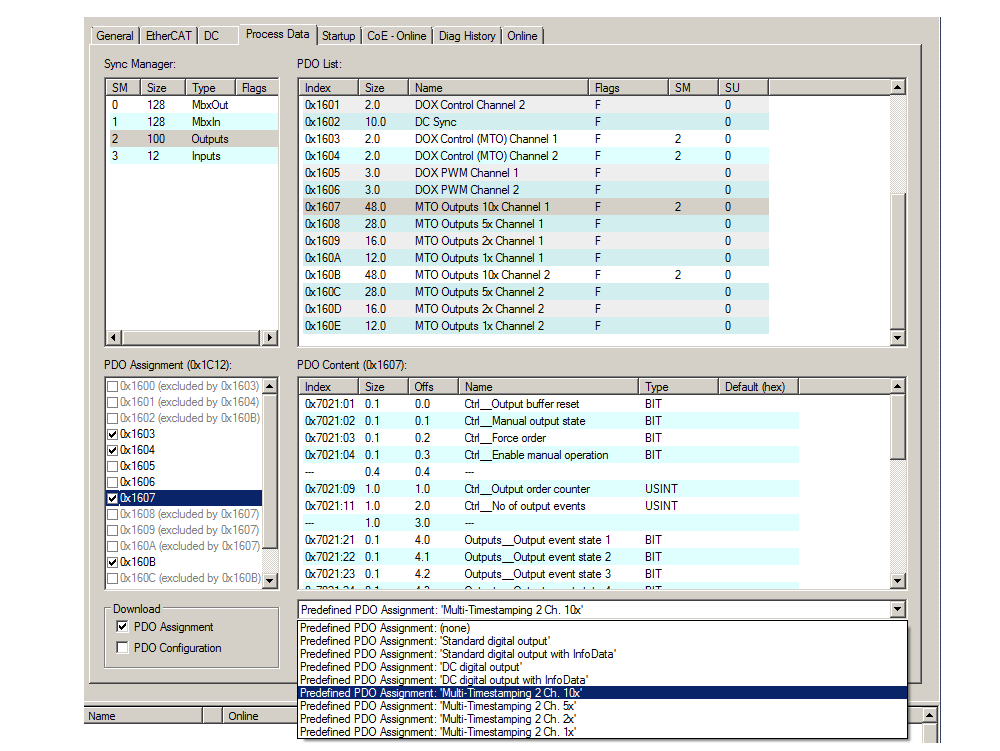 Example 2: Multi-time stamping