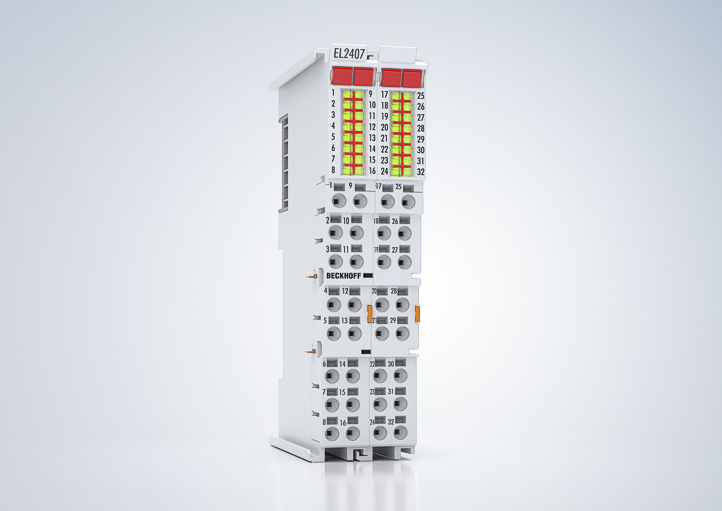 EL2407 - 32 Channel Digital HD Output Terminal, 24 V DC, 0,5 A 1: