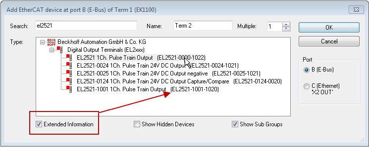 OFFLINE configuration creation 9: