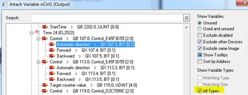 EL2522 - when using older FW or older TwinCAT versions with "Continuous Position" mode 4: