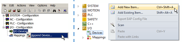 OFFLINE configuration creation 1: