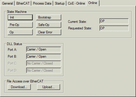 EtherCAT subscriber configuration 9: