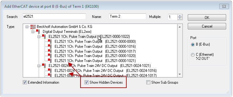 OFFLINE configuration creation 9: