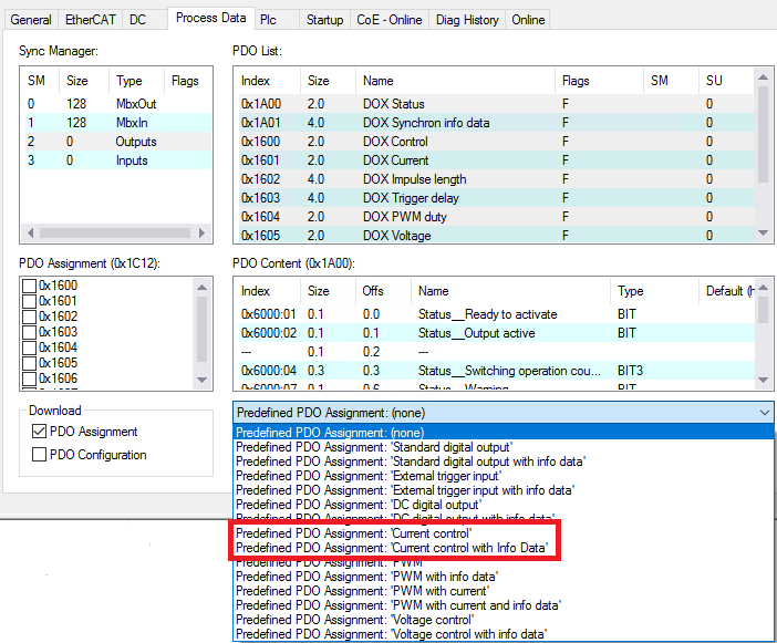 Sample program 1 - short-circuit detection (current-controlled) 5: