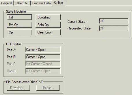Configuration with the TwinCAT System Manager - digital input and output terminals 5: