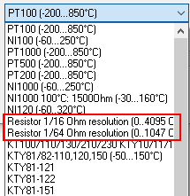 Measuring type: CoE 0x80n00:19 "RTD element" 2: