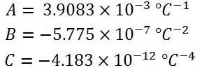 Programmable according to DIN 60751 for Pt sensors (0x80n00:19, entry 0x112) 3: