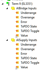Settings 1: