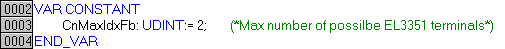 Description of the example program 2: