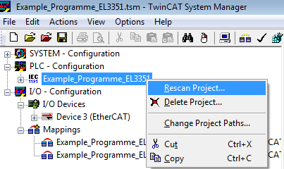 Description of the example program 9: