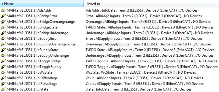 Description of the example program 10:
