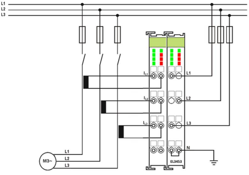 Power measurement on motor with 2 or 3 current transformers 2:
