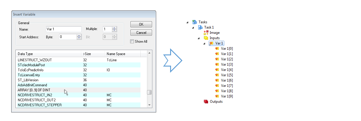 TwinCAT 3 procedure 5: