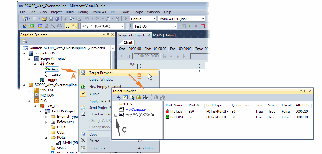 TwinCAT 3 procedure 10: