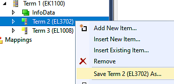 Procedure within TwinCAT with xti files 1: