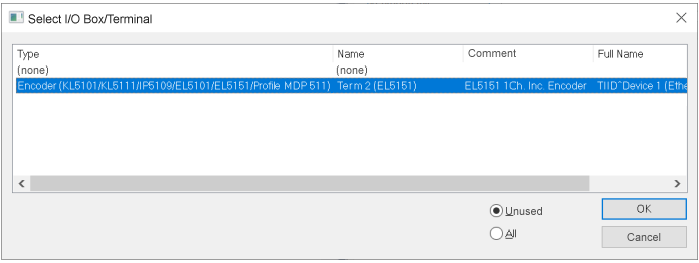 NC configuration (motion) 7: