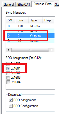 EL6090 - Example for using counters and timers 1: