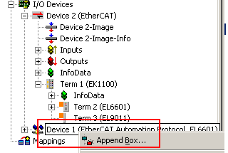 Setting up TwinCAT 2.11 4: