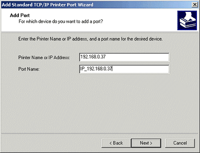 Application sample - network printer 12: