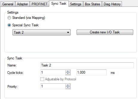 Task configuration 1: