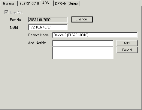 EL6731-0010 - PROFIBUS slave terminal 4: