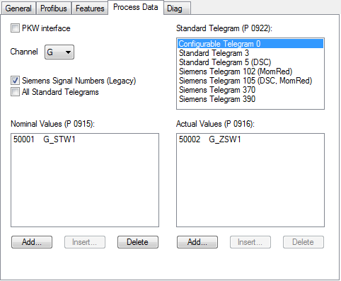 Configuring fieldbus devices 5: