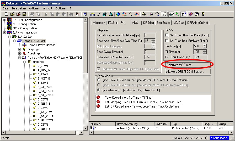 Configuring fieldbus devices 6: