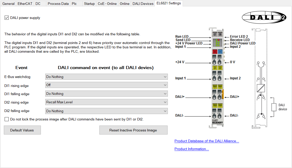 Commissioning EL6821 2: