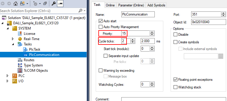 EL6821 with CX5120 5: